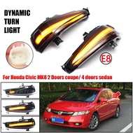 【In stock】LED Dynamic Blinker Turn Signal Light Side Rearview Mirror Lamp Flasher For HONDA CIVIC Mk