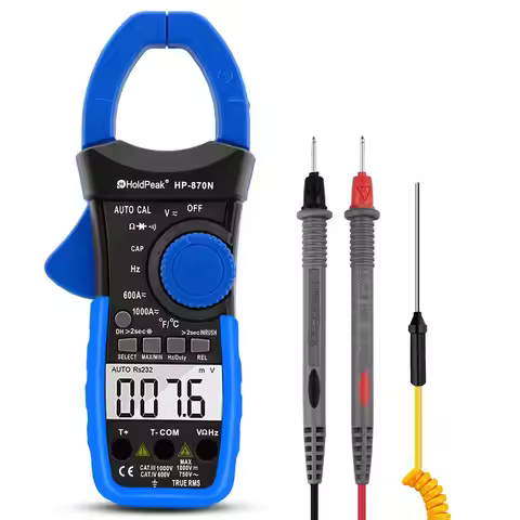 HoldPeak HP-870N Auto Range Multimetro Digital Clamp Meter Multimeter Pinza Piers Ammeter Amperimetr