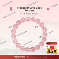 PUTUOSHAN | Female Pink Crystal Bracelet for BFF Gifts