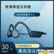 骨傳導耳機 藍芽耳機 新款骨傳導游泳運動藍牙耳機不入耳防水專業正品自帶MP3水下專用