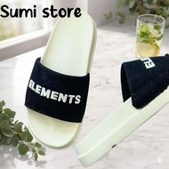 Elements denim sandals with flat sole for men and women, 4cm high sole, comfortable feet - Elements