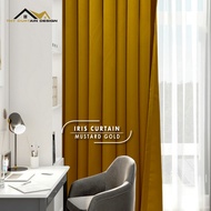 THTcurtaindesign 41# Iris Curtain (170CM-400CM) Blackout Curtain Murah (Hook & Eyelet)
