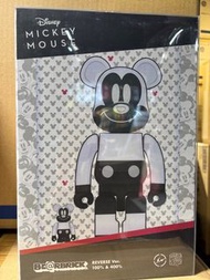 Mickey Mouse Reverse Ver. 100%+400% Bearbrick