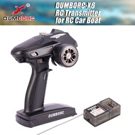 DUMBORC-X6 6CH 2.4G RC Radio Controller Transmitter with Mixed Mode +X6F Receiver
