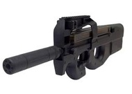 ※耀哥嚴選※庫存出清特價FN P90 TR 滅音管雙彈匣戰術版電動槍 AEG初速M120