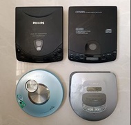 Citizen Philips Sony CD player 零件機 $260/4部