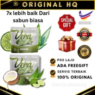 [🔥ORIGINAL HQ]SABUN VERA SOAP SABUN ALOE VERA GATAL KUDIS KESAN PARUT LEHER BERDAKI HITAM KERAK