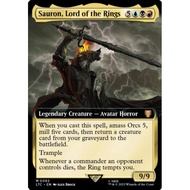 MTG The Lord of the Rings: Tales of Middle-earth Commander Decks Variants: Sauron, Lord of the Rings