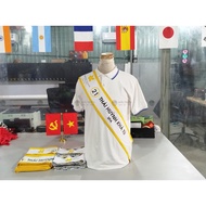 Sewing In SASH - Miss crossbody band, award on request | 2-sided printing | Premium Kate Fabric