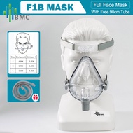 BMC F1B Full Face Mask CPAP FM1B Auto CPAP APAP BIPAP Full Face Mask For Anti Snoring Apnea