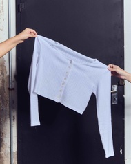 Vividvibe.co - Sweet heart cadigan คาดิแกนผ้าฉลุลายหัวใจ