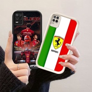HK-25 Formula One racing Shockproof Casing for Black and White Silicone OPPO Realme Narzo Q3 30 8 8S
