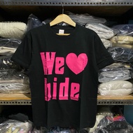X Hide Japan I Love Hide T' Black Size M 67x51