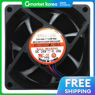 (เอเวอรคล) EC7025M24BA-3P/(70มม./25T/2B/24V)/พดลมระบายความรอน