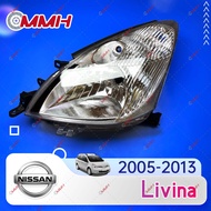 Nissan Grand Livina  2005-2012 Headlamp Headlight Head lamp Front Light Head Light Front lamp Lampu 