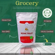 cyonlinesupply MONK FRUIT SWEETENER 500G [HALAL CERTIFIED] | KETO [ERYTHRITOL MONK FRUIT BLEND]