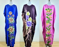 PEMBORONG KAFTAN TERENGGANU/ BAJU KELAWAR BATIK CORAK TERENGGANU COTTON EKSKLUSIF