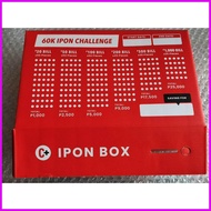 ◁ ▤ ◈ IPON BOX 60k Ipon Challenge C+ Ipon Box by Chinkee Tan Red Box
