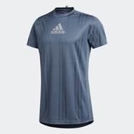 E-TAX🎯 เสื้อวิ่ง adidas อาดีดาส UNLIMITED สีเทาฟ้า ของแท้จาก Shop 100% เสื้อยืด เบา ระบายเหงื่อดี วิ