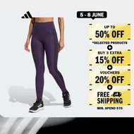 adidas Gym & Training Optimé Essentials 3-Stripes 7/8 Leggings Women Purple JY2154