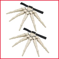 Halloween Articulated Finger Extensions Claw Hands Skeleton Articulated Finger Extensions for Cospla