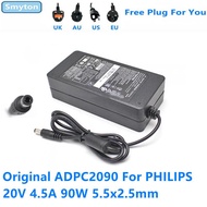 Original ADPC2090 90W AC Adapter Charger For PHILIPS AOC 20V 4.5A AG322QCX AG251FZ CQ27G2U C27G2ZU M