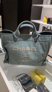 Chanel Deauville Denim 牛仔布Tote Bag