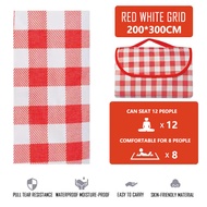 Large Size 2*4M/2*3M/2*2M Picnic Basket Foldable Picnic Mat outdoor Blanket Basket Camping Cooler Ba