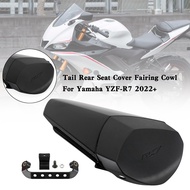 Areyourshop ฝาครอบที่หุ้มเบาะท้ายด้านหลังสำหรับ YAMAHA YZF-R7 YZF R7สีดำ2022