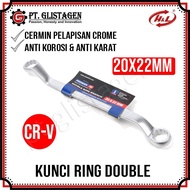 HL Premier Ring Spanner 20 X 22 MM Ring Double Offset Spanner 20x22mm