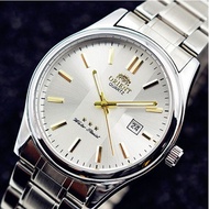 Orient Mens Quartz Watch Stainless Steel Quartz Watch Business Watch