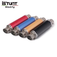 ISTUNT 36-51mm Universal Motorcycle Exhaust Scooter Escape Modified Muffler Pipe With db killer for Ninjia 250 NVX 155 R