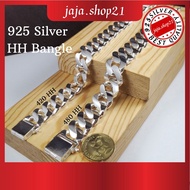 READY STOCK | Original 925 Silver HH Bangle Men (420 HH/480 HH) | Gelang Tangan HH Bangle Lelaki Perak 925