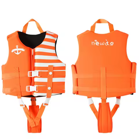 Life Jacket for Child Super Buoyancy Neoprene Life Vest Surf Raft Kayak Fishing Jet Ski Water Sport 