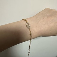 Dior 珍珠CD 手鍊 戴左一次