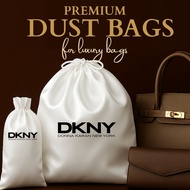 DKNY Anti-Dust Bag Drawstring Dust Bag Silk for Bag and Wallet