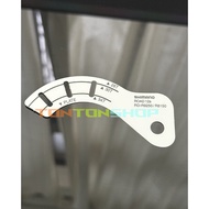SHIMANO Di2 Guide Wheel Distance Setting Card RD-R9250 RD-R8150
