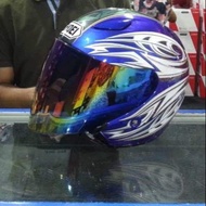 💜shoei helmet💜 kyt helmet helmet budak Shoei Jstream Polaris Blue FULLFIBER