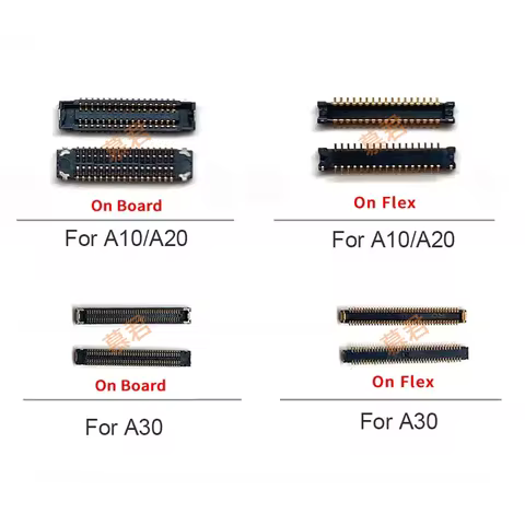 Lcd Display Screen Flex Plug on Board FPC Connector for Samsung Galaxy A10 A105 A20 A205 A30 A305 FP