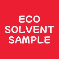Eco Solvent Sample, Vinly Sticker, Canvas, Banner, Photopaper, Oneway Vision, Wallpaper, Reflective 