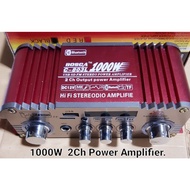Power Amplifier 1000W 2 Ch Output.