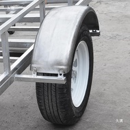 กระเบื้องโคลนไม่ทาสีโลหะเทรลเลอร์ RV Vj046u ATV เหมาะสำหรับยางขอบเหล็กขนาด12ถึง15นิ้ว