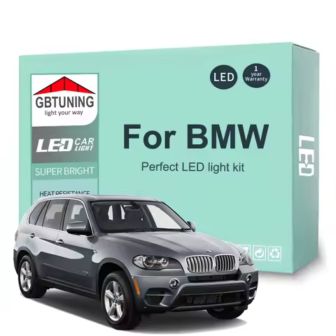 LED Interior Light Bulb Kit For BMW X1 E84 F48 X2 F39 X3 E83 F25 X4 F26 X5 E53 E70 X6 E71 Car Readin