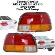 Toyota Corolla AE111 AE110 AE110 1995-1998 Without Socket Rear Tail Lamp Lights Lampu Belakang New