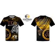 Tau gamma phi. Triskelion t-shirt Sublimation Print