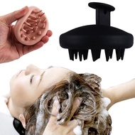 Silicone Massage Shampoo Brush Shampoo Comb Hair Cleaning Brush I1u6