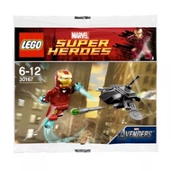 [Taichung Xiangzhi Building Blocks] LEGO LEGO Superhero 30167 Iron Man 3 MK6