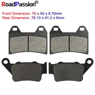 Motorcycle Parts Front Rear Brake Pads Disks For APRILIA Dorsoduro 750 ABS  Dorsodura ctory 750 1200