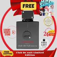 💯%Club  De Nuit Limites Edition 105ml Perfume For Men