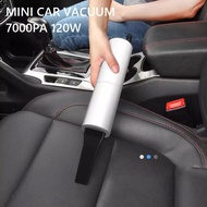 H2 7000PA 120W Suction Portable Mini Vacuum Cleaner Low Noise Handheld Vacuum For Car